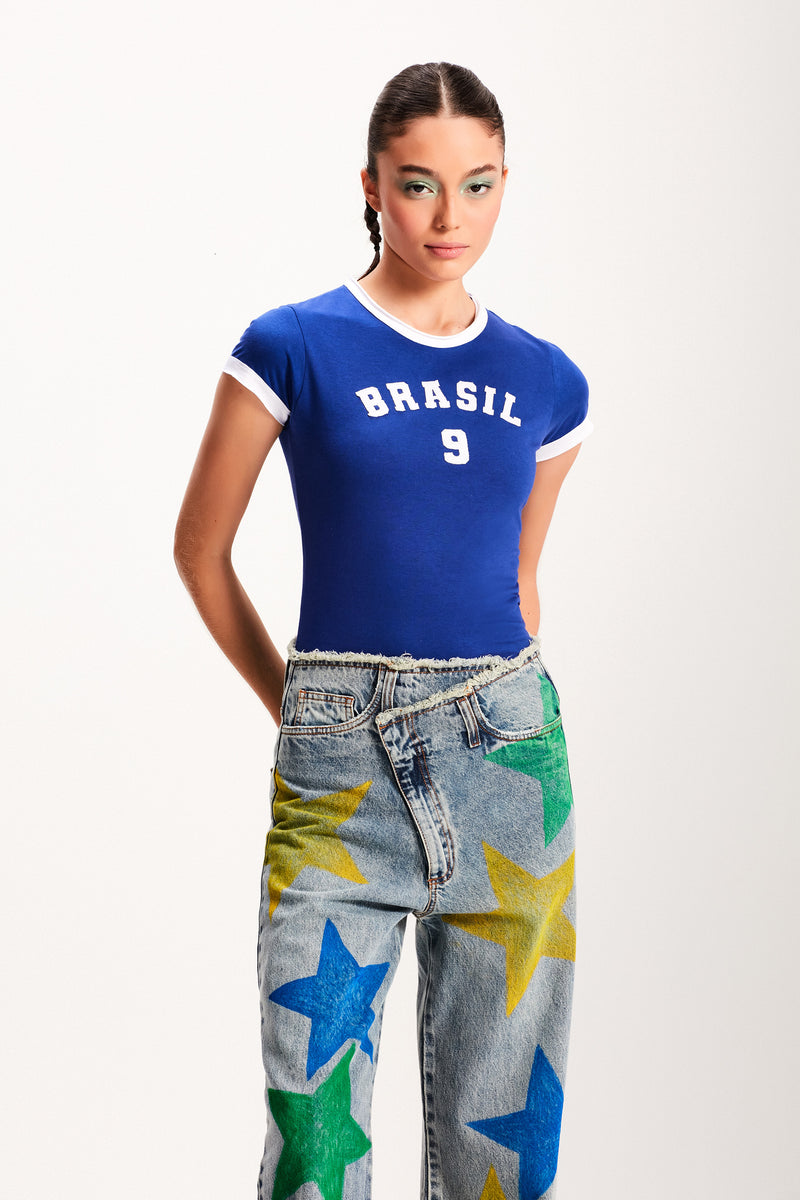 CAMISETA AZUL BRASIL 9 (7918636073187)