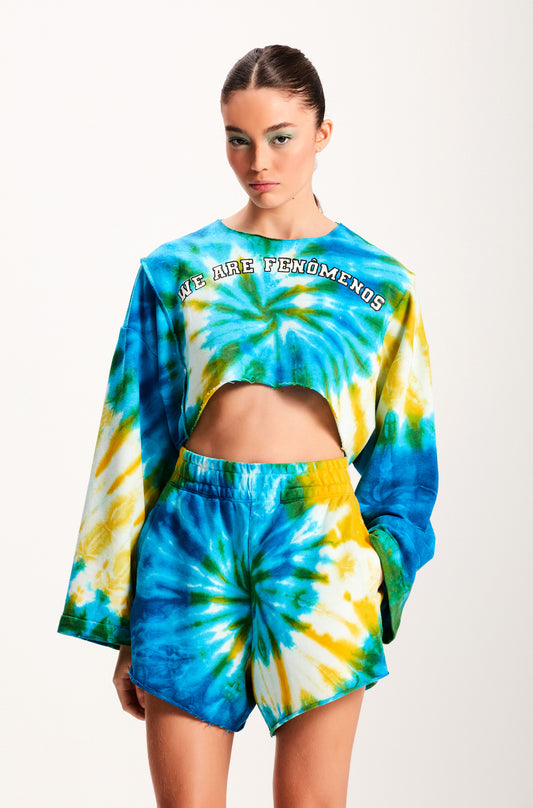 BLUSA CROPPED MOLETOM TIE DYE (7918635581667)