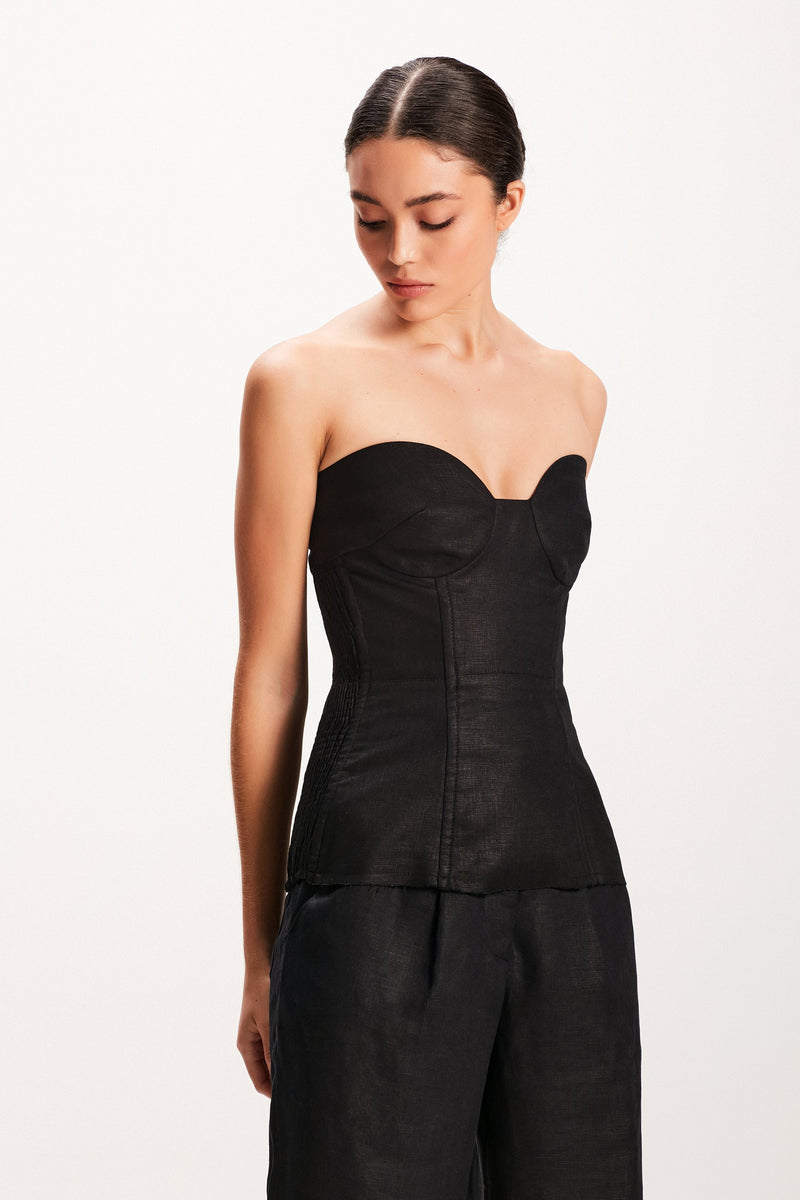 TOP ESTRUTURADO LINHO PRETO (7939243901155)