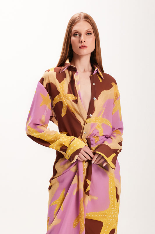 CAMISA ESTRELA DO MAR ROSA (7972812194019)