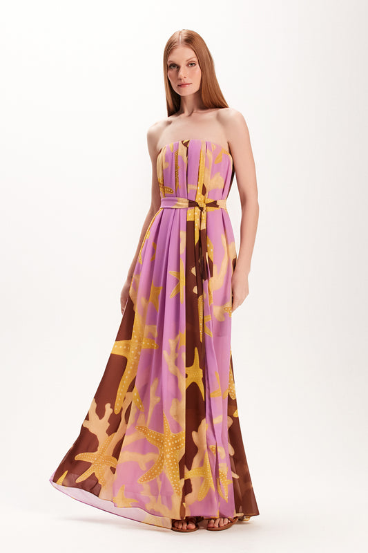 VESTIDO TOMARA QUE CAIA ESTRELA DO MAR ROSA (7972819370211)