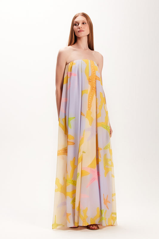VESTIDO TOMARA QUE CAIA ESTRELA DO MAR LILÁS (7972819304675)