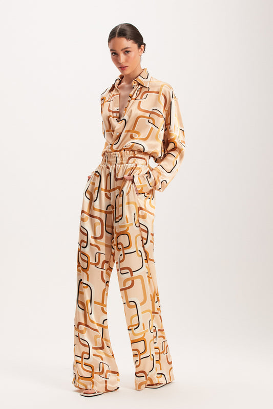 CAMISA CETIM ESTAMPA CORRENTES (8003069870307)