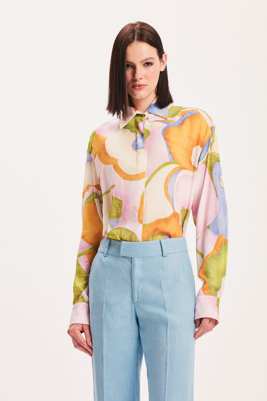 CAMISA ESTAMPA FLORAL CLARA (8030301978851)