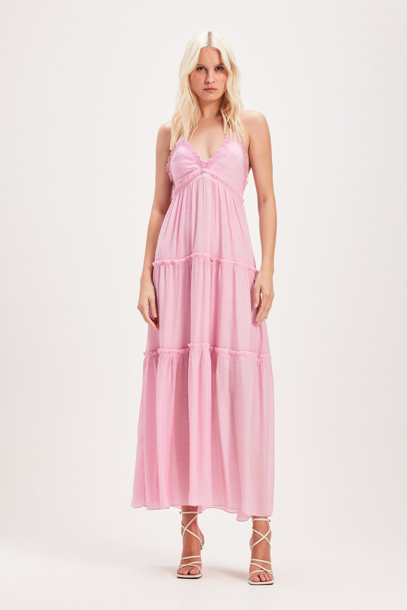 VESTIDO LONGO ALÇAS ROSA (8030303387875)