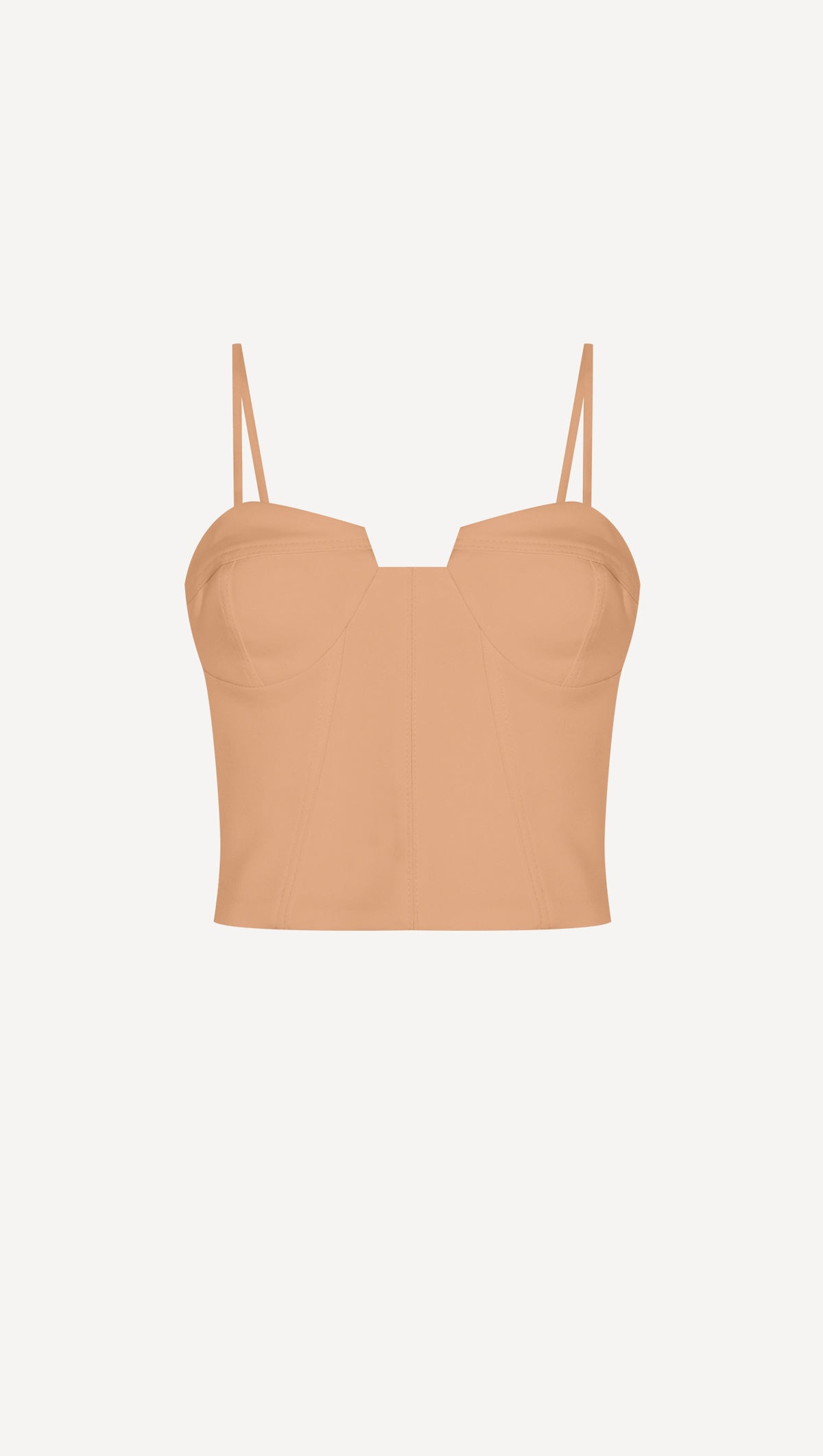 TOP CORSET CARAMELO – TIG STORE