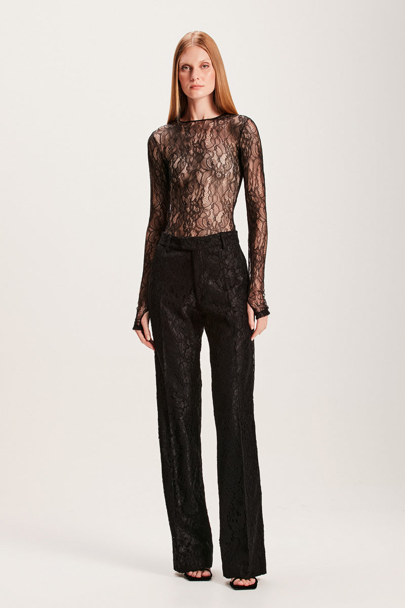 CALÇA LINHO E RENDA PRETA (8066581561571)