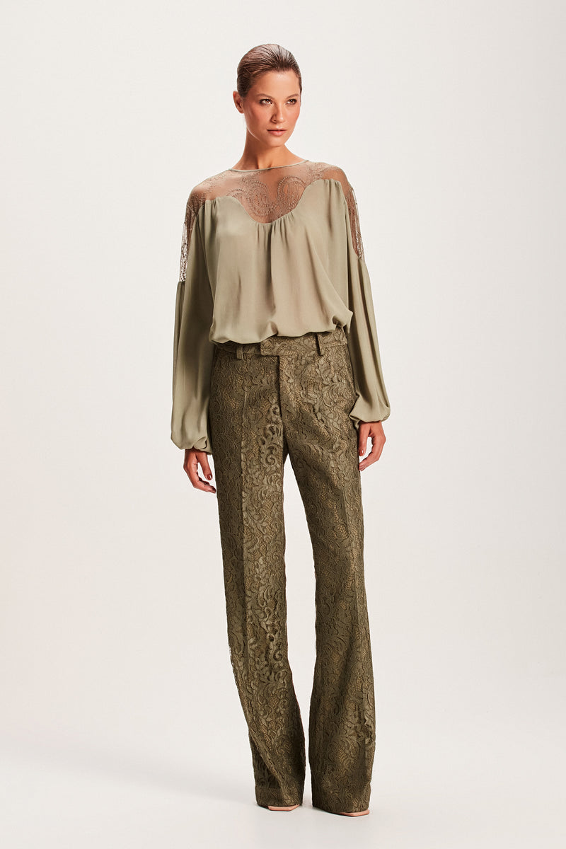 BLUSA GEORGETE DETALHE RENDA VERDE TINTURADA (8066580119779)