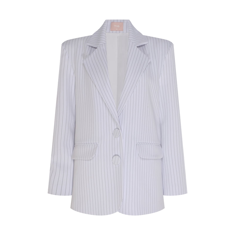 BLAZER RISCA DE GIZ BRANCO (8003069149411)
