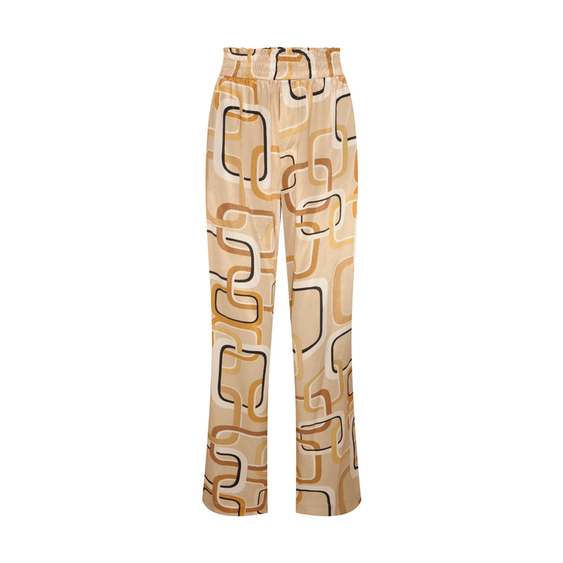 CALÇA CETIM ESTAMPA CORRENTES (8003069608163)