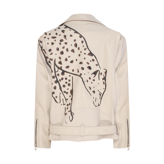 JAQUETA PERFECTO OVERSIZED PU OFF WHITE ONÇA (8049934368995)