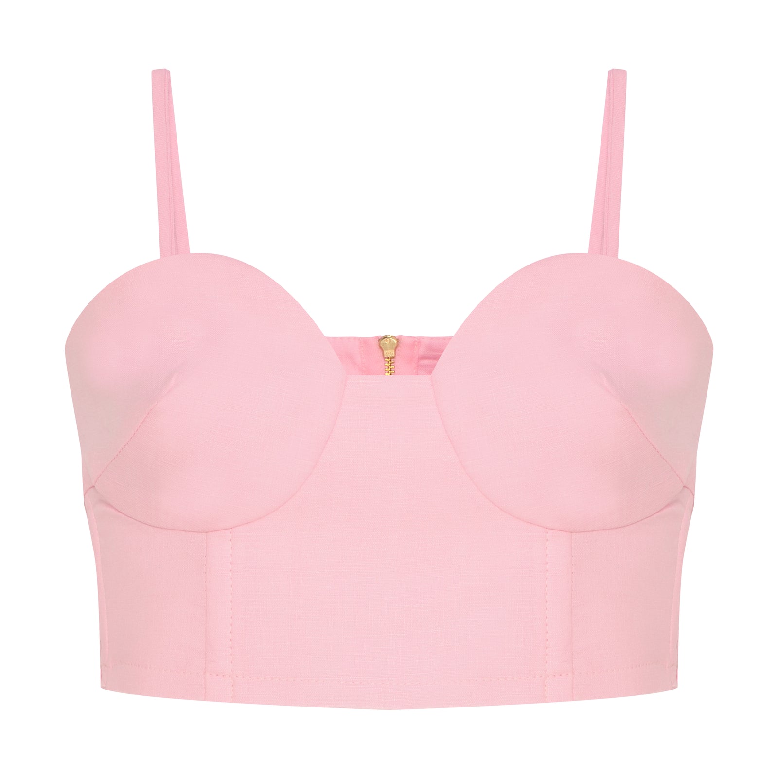 TOP LINHO RECORTES LASTEX ROSA BLOSSOM – TIG STORE