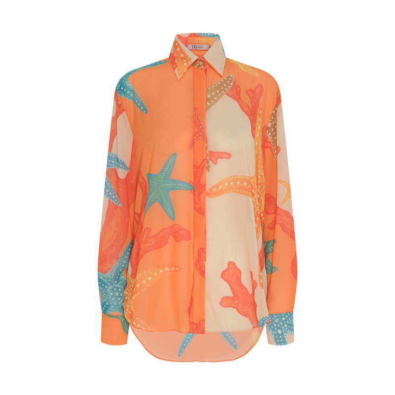 CAMISA ESTRELA DO MAR LARANJA (7972811997411)