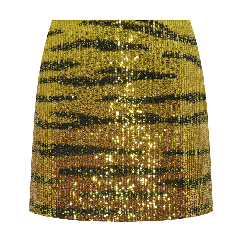 MINI SAIA PAETE TIGRE VERDE (7855155118307)