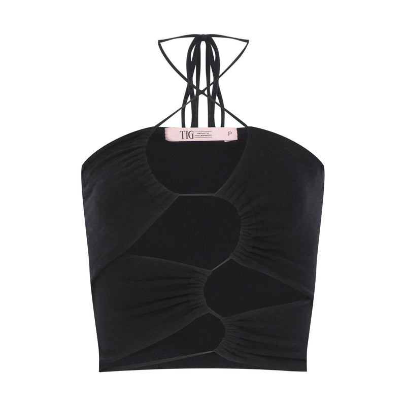TOP TRICOT PRETO ASSIMETRICO (7939245080803)