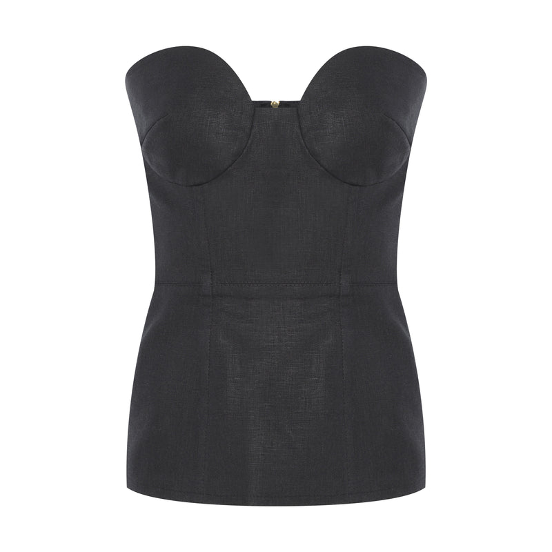TOP ESTRUTURADO LINHO PRETO (7939243901155)