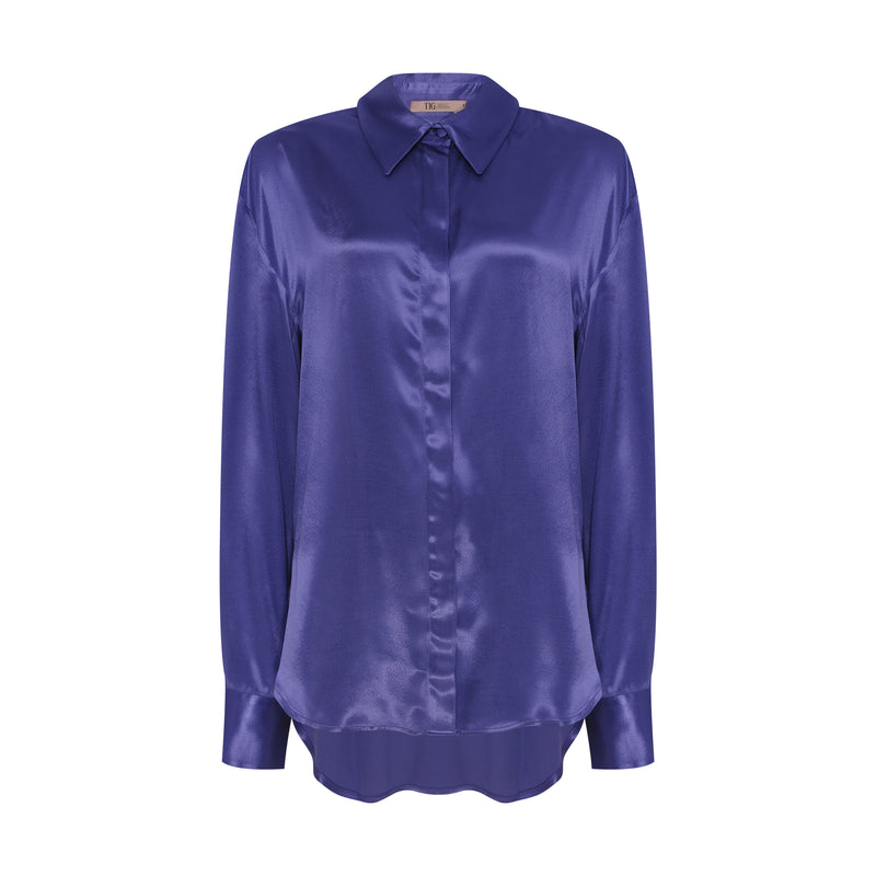 CAMISA CETIM ROXO (7893684781283)