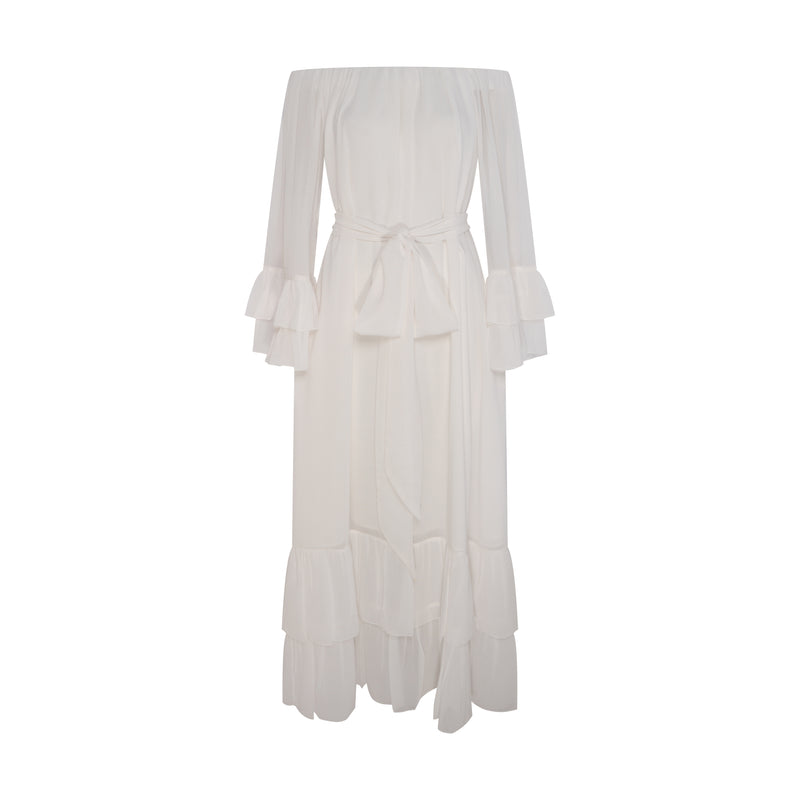 VESTIDO LONGO BABADOS BARRA OFF WHITE (7972818190563)