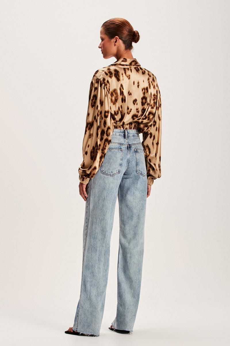 PARKA CETIM ONÇA CLARA (8066582675683)